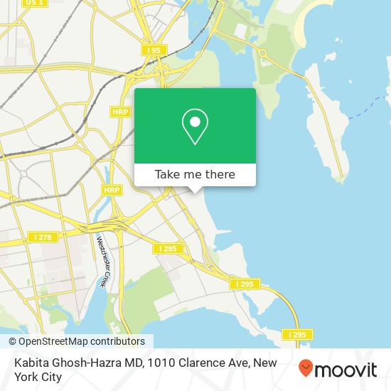 Kabita Ghosh-Hazra MD, 1010 Clarence Ave map