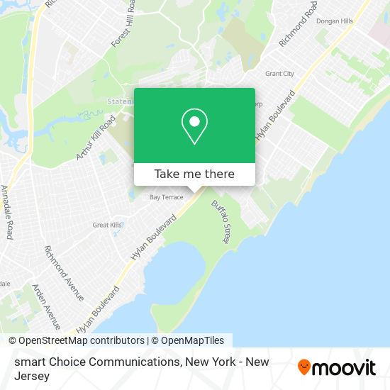 Mapa de smart Choice Communications