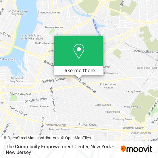 The Community Empowerment Center map