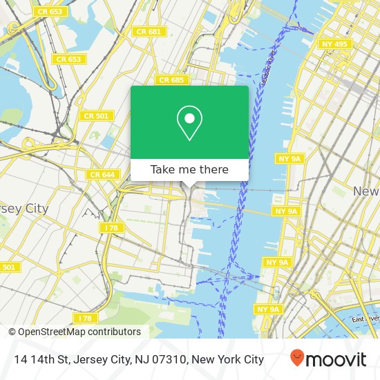 14 14th St, Jersey City, NJ 07310 map