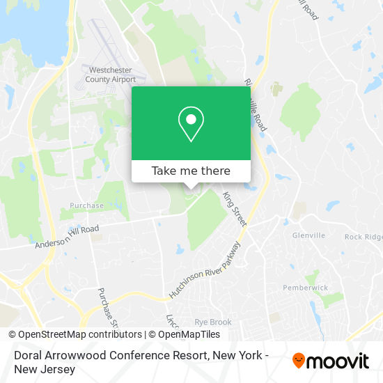 Doral Arrowwood Conference Resort map