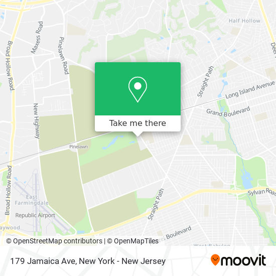 Mapa de 179 Jamaica Ave