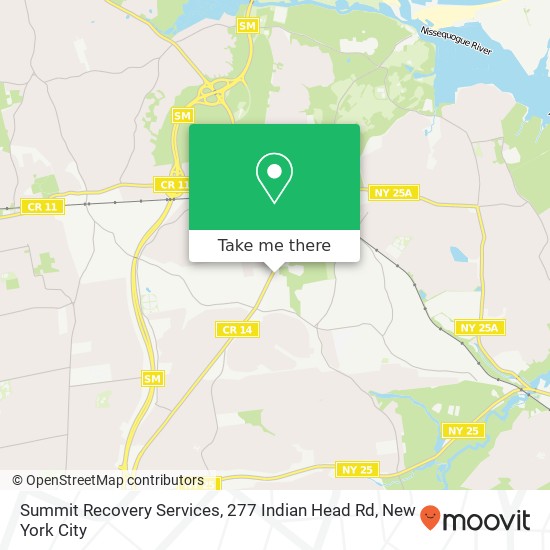 Summit Recovery Services, 277 Indian Head Rd map