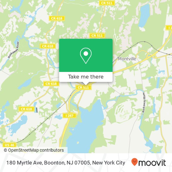 180 Myrtle Ave, Boonton, NJ 07005 map