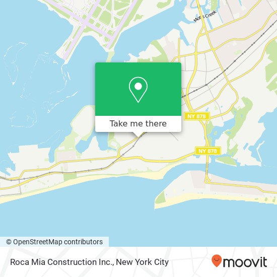 Mapa de Roca Mia Construction Inc.
