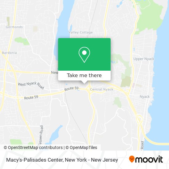 Mapa de Macy's-Palisades Center