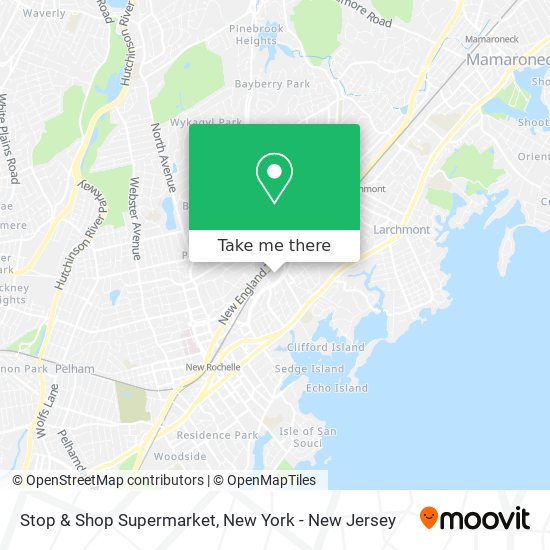 Mapa de Stop & Shop Supermarket