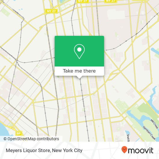 Meyers Liquor Store map