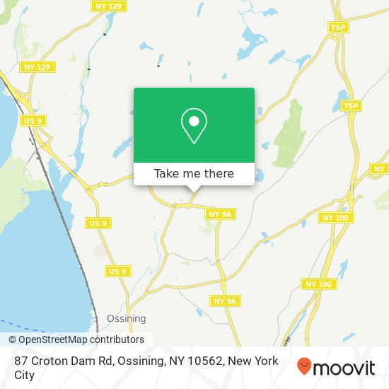 87 Croton Dam Rd, Ossining, NY 10562 map