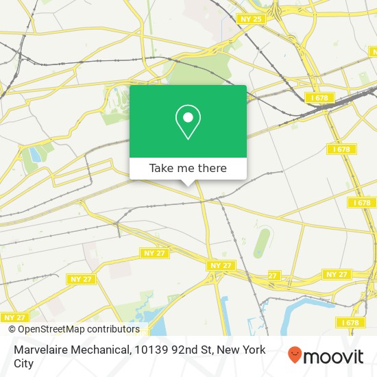 Mapa de Marvelaire Mechanical, 10139 92nd St