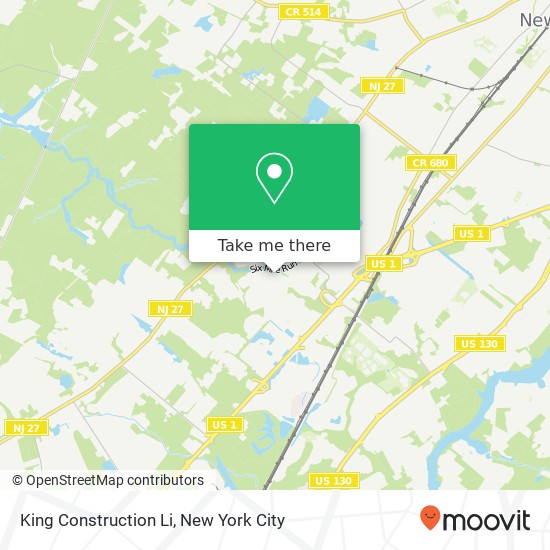 Mapa de King Construction Li