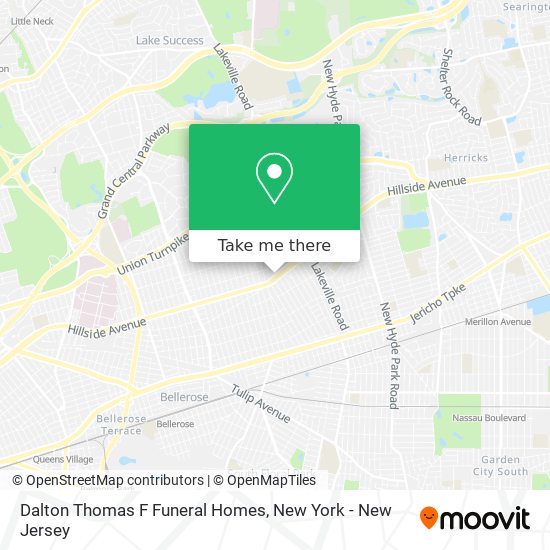 Dalton Thomas F Funeral Homes map