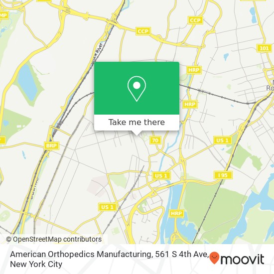 American Orthopedics Manufacturing, 561 S 4th Ave map