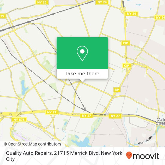 Quality Auto Repairs, 21715 Merrick Blvd map