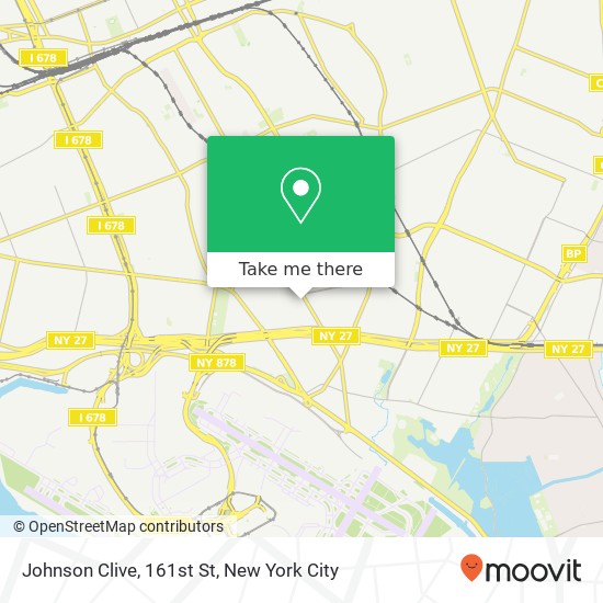 Mapa de Johnson Clive, 161st St