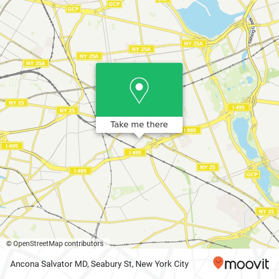 Ancona Salvator MD, Seabury St map