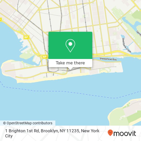 1 Brighton 1st Rd, Brooklyn, NY 11235 map