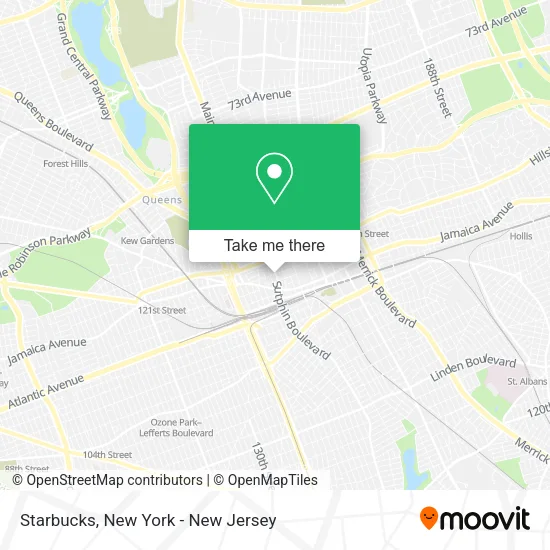 Starbucks map