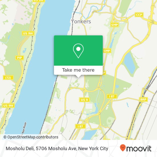 Mapa de Mosholu Deli, 5706 Mosholu Ave