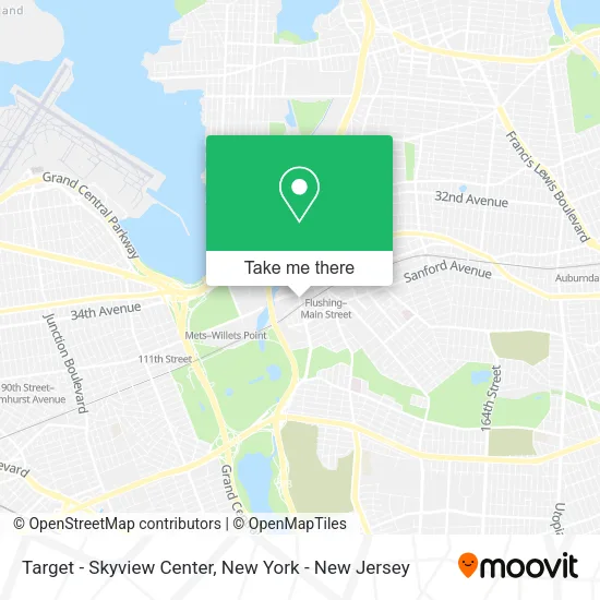 Target - Skyview Center map