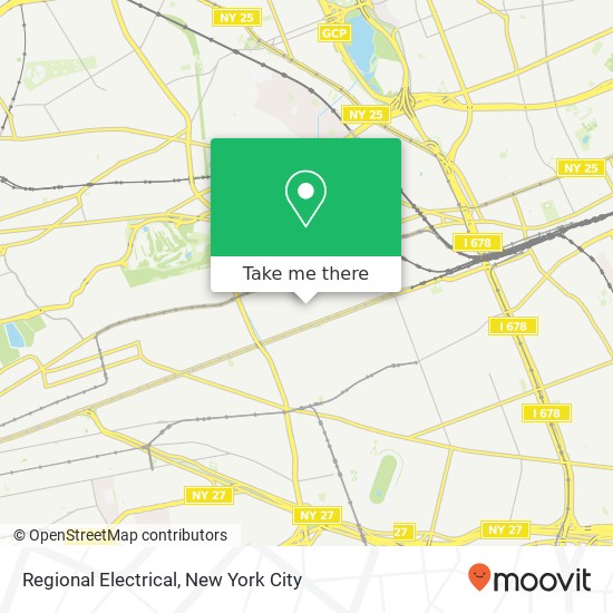 Regional Electrical map