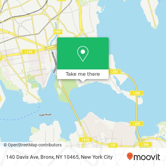 140 Davis Ave, Bronx, NY 10465 map