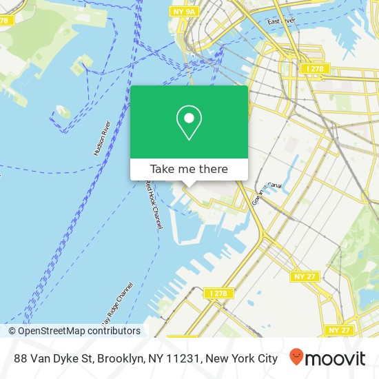 88 Van Dyke St, Brooklyn, NY 11231 map