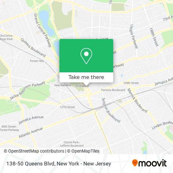 138-50 Queens Blvd map