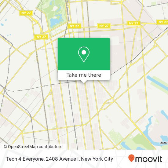 Mapa de Tech 4 Everyone, 2408 Avenue I