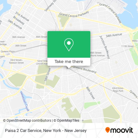 Paisa 2 Car Service map