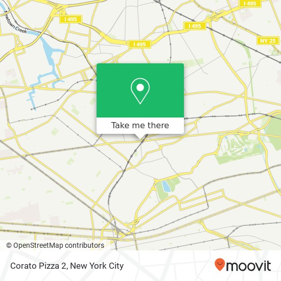 Mapa de Corato Pizza 2, Myrtle Ave
