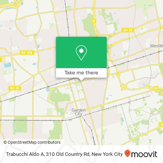 Mapa de Trabucchi Aldo A, 310 Old Country Rd