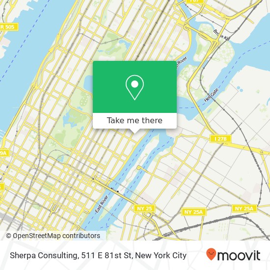Sherpa Consulting, 511 E 81st St map