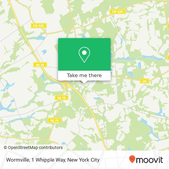 Wormville, 1 Whipple Way map