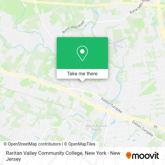 Raritan Valley Community College map