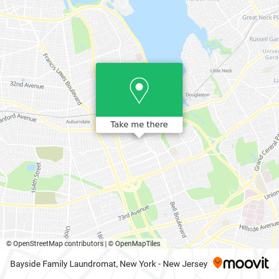 Bayside Family Laundromat map