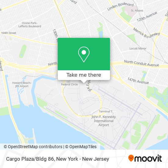 Mapa de Cargo Plaza/Bldg 86