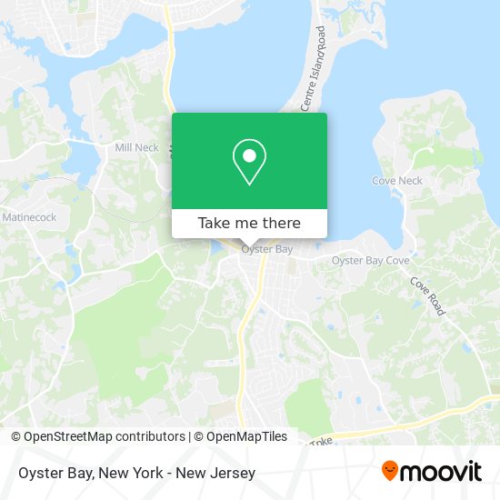 Mapa de Oyster Bay