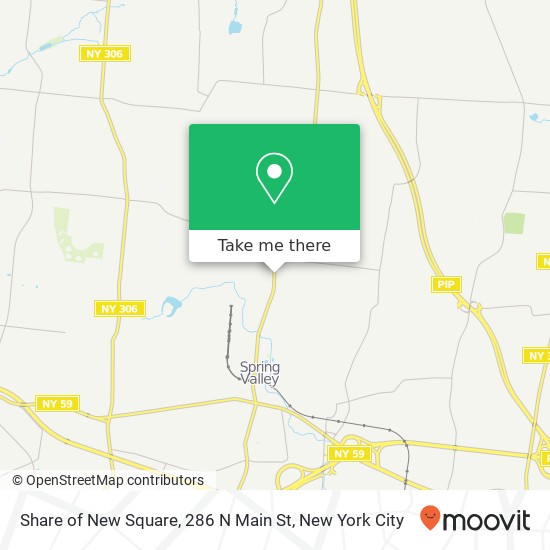Mapa de Share of New Square, 286 N Main St