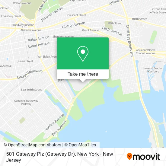 501 Gateway Plz (Gateway Dr) map
