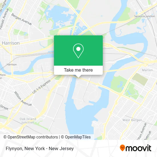 Flynyon map