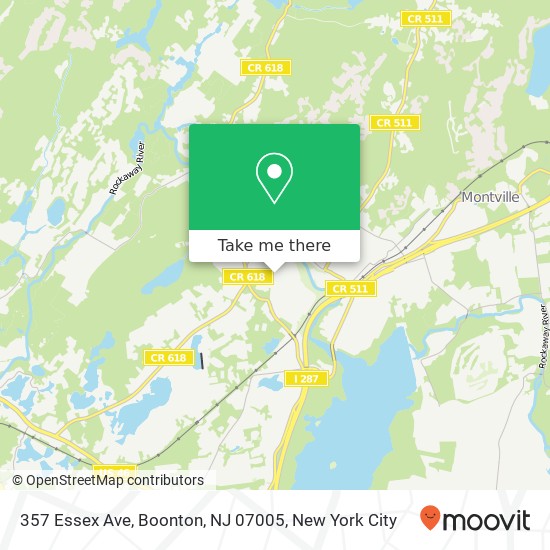 357 Essex Ave, Boonton, NJ 07005 map