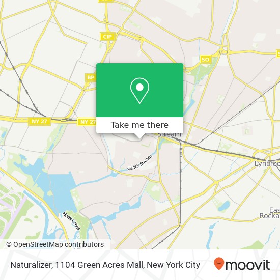 Mapa de Naturalizer, 1104 Green Acres Mall