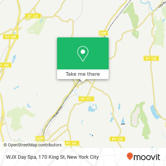 Mapa de WJX Day Spa, 170 King St