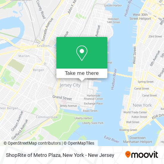 ShopRite of Metro Plaza map