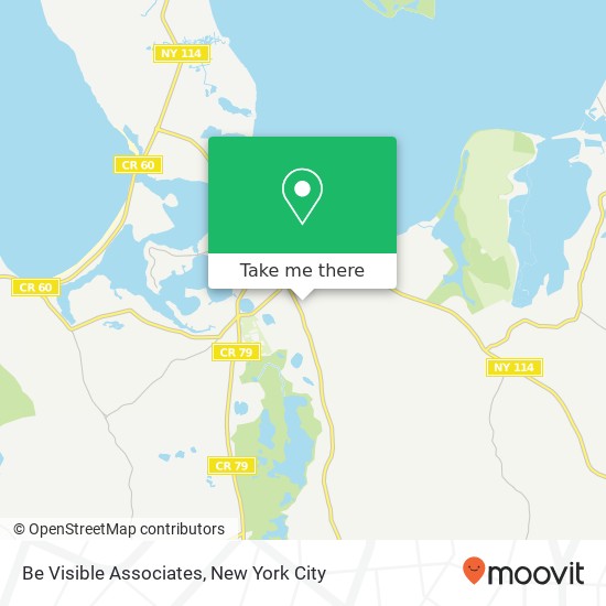 Be Visible Associates map