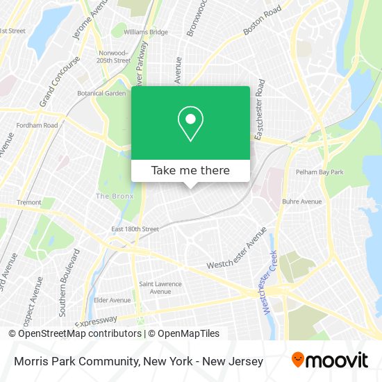 Morris Park Community map