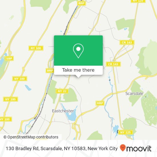 130 Bradley Rd, Scarsdale, NY 10583 map