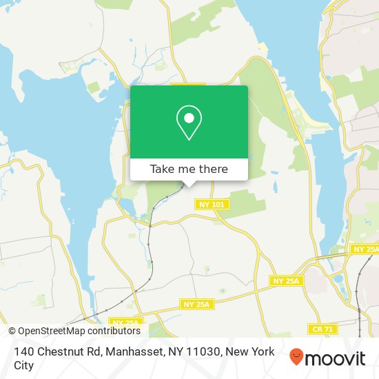 140 Chestnut Rd, Manhasset, NY 11030 map