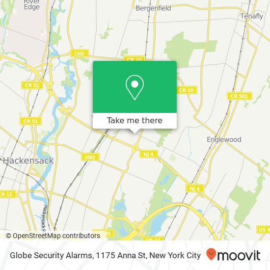 Globe Security Alarms, 1175 Anna St map